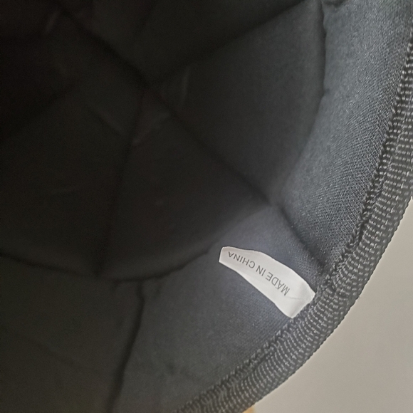 Vintage Style Football Helmet Burgundy and Black - Picture 7 of 8